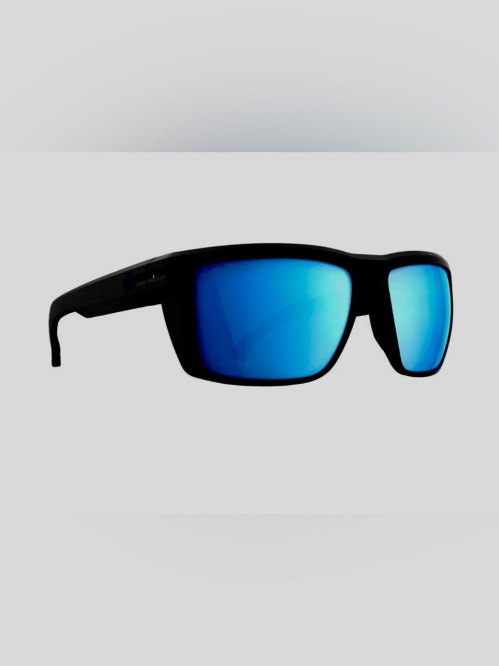 Spy Optics Men's Overhaul Xl Matte Gray Sunglasses Polar Ice Blue Polarized Lens